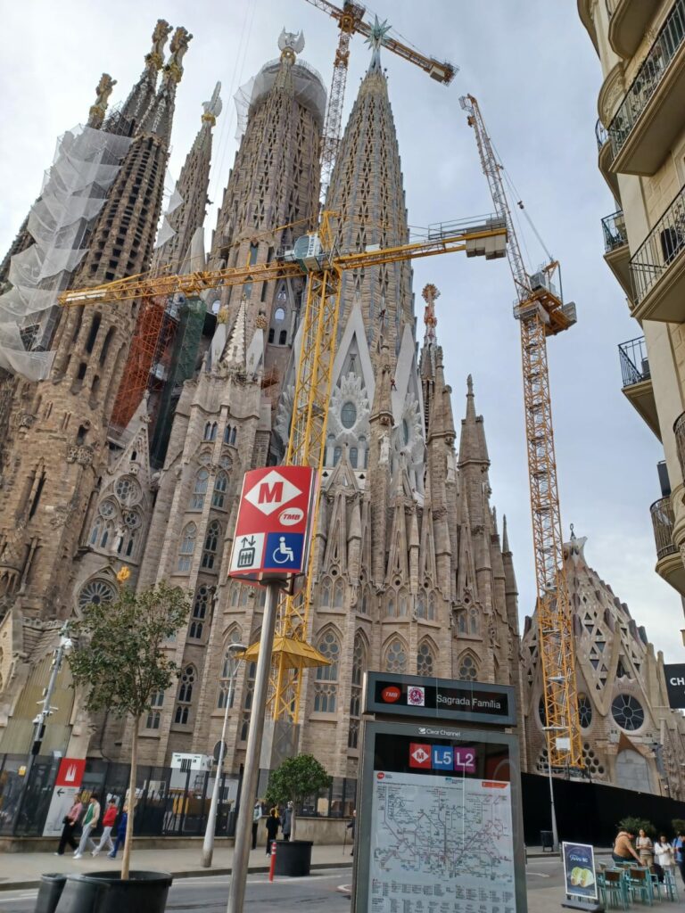 Baustelle der Sagrada Familia